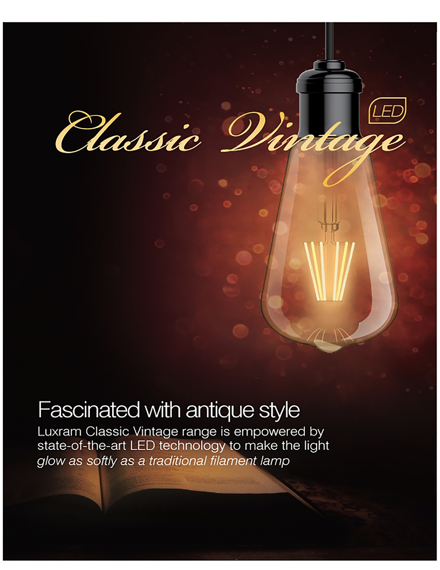 Value Vintage LED Lamps Luxram Vintage